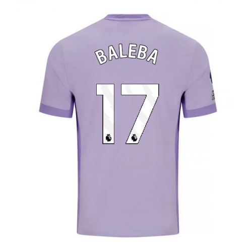 Billige Fotballdrakt Brighton Carlos Baleba #17 Replika Bortedrakt 2025-26 Kortermet Billige Fotballdrakt Brighton Carlos Baleba #17 Replika Bortedrakt 2025-26 Kortermet
